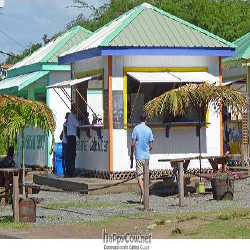 Rumours cafe, Grenada at Rumors Vegetarian Cafe and Bar in St Georges
