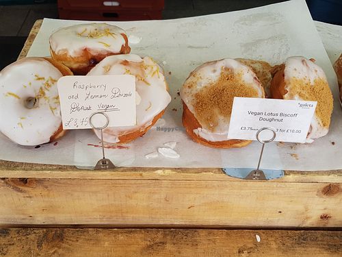 Vegan donuts at Galeta Bakery in North London