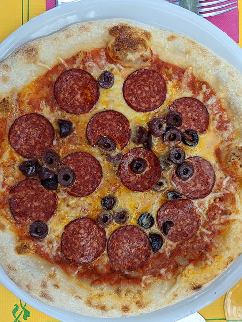  at Freedom Pizza in Madrid