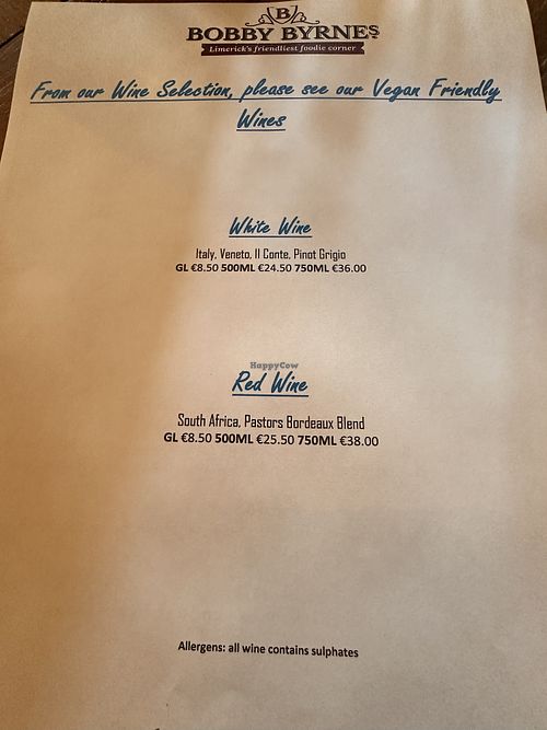   at Bobby Byrne's in Limerick