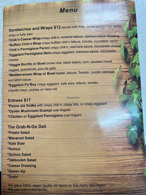 My new favorite vegan restaurant !  at Vegan Eats and Treats Cafe in Glen Rock