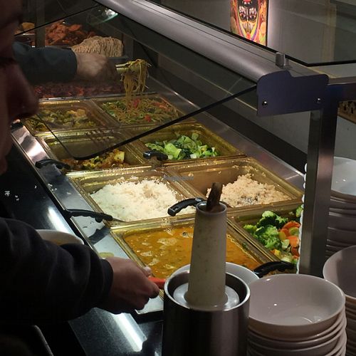 buffet is delicious! at Kalachandji's in Dallas