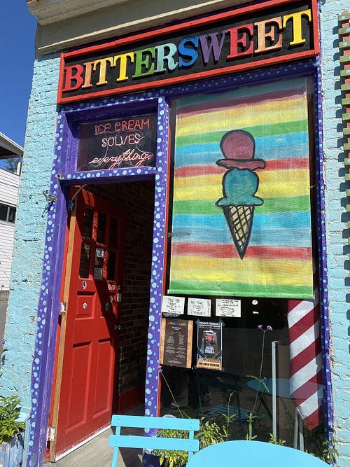 Cute store front  at Bittersweet in Catskill