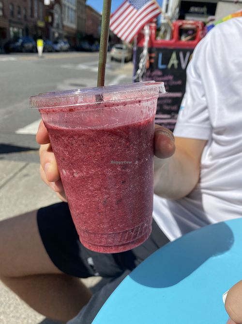 All berry smoothie  at Bittersweet in Catskill