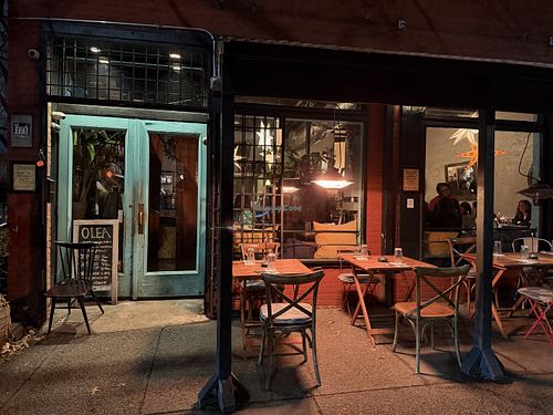 Exterior  at Olea Mediterranean Taverna in Brooklyn