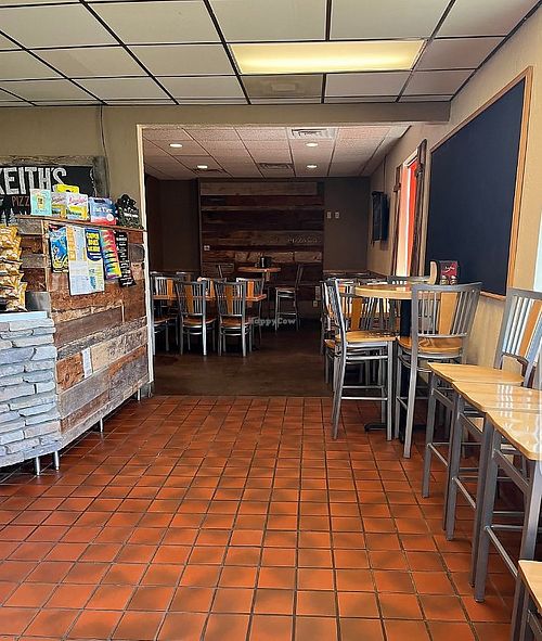 Seating view at Keith's Pizza in Bemidji