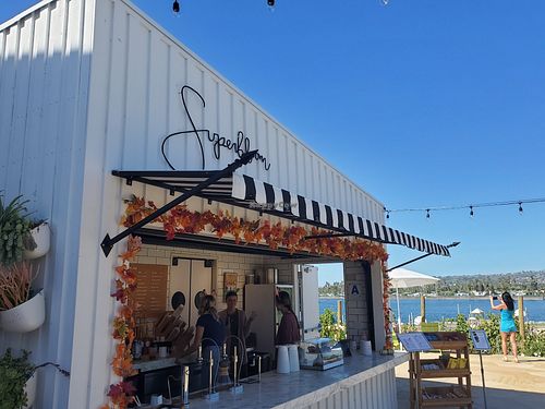 Store front, so cute! at Superbloom in San Diego