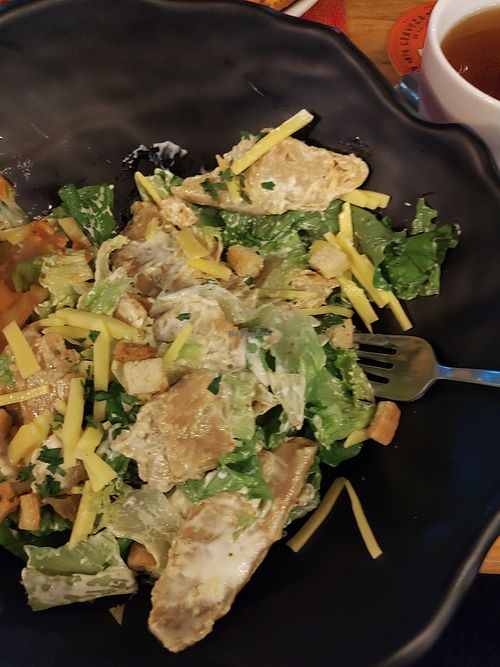 Chicken Salat at Beat in Tenerife