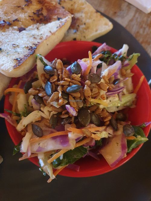 Rainbow slaw #Veganuary at Nando's in Walkden