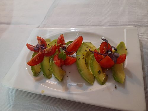 Complimentary vegan tapa 💚🌱 at Pizzería Pinocchio in Almunecar