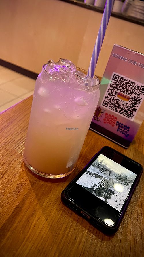 Chaga Ginger Soda #Veganuary at Good Dogs Plant Foods in Vancouver