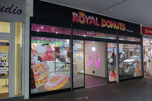 Entrance at Royal Donuts in Saarbrucken