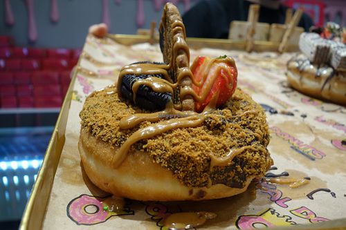 Vegan Lotus donut at Royal Donuts in Saarbrucken