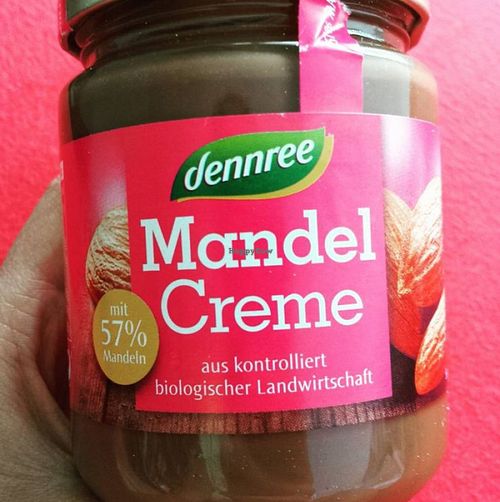 almond butter at denn's Biomarkt in Konstanz
