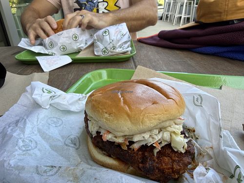 Nashville style!  at Plant Power Fast Food  - UCSD in San Diego