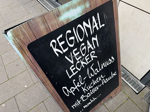 sign  at Purer Genuss in Ingelheim