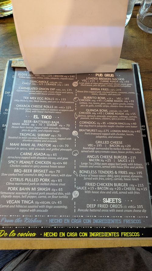  at Monzón Brewing Co in Puerto Vallarta