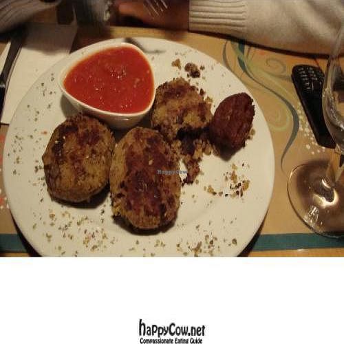 Lentil Meatballs at Nature and Peace in Istanbul