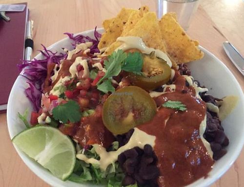 Spicey Mexican Bowl at Christopher's Kitchen in Palm Beach Gardens