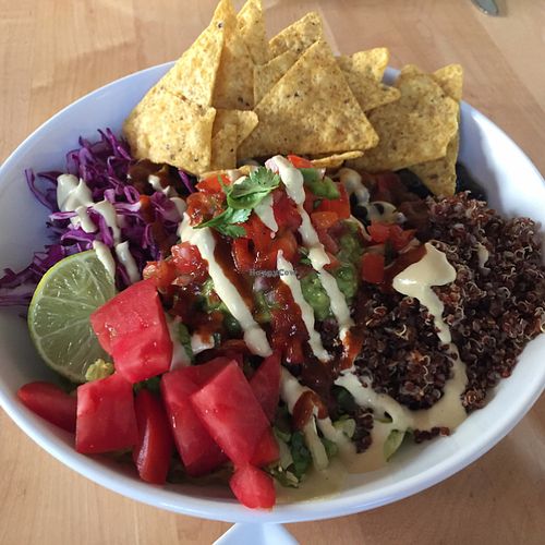 spicy mexican bowl at Christopher's Kitchen in Palm Beach Gardens
