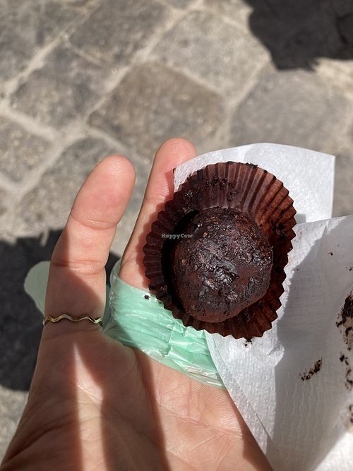 Another vegan dessert   at Caffe del Corso in Tropea