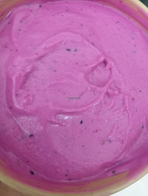 Pitaya Ice cream at Passo Natural in Luanda