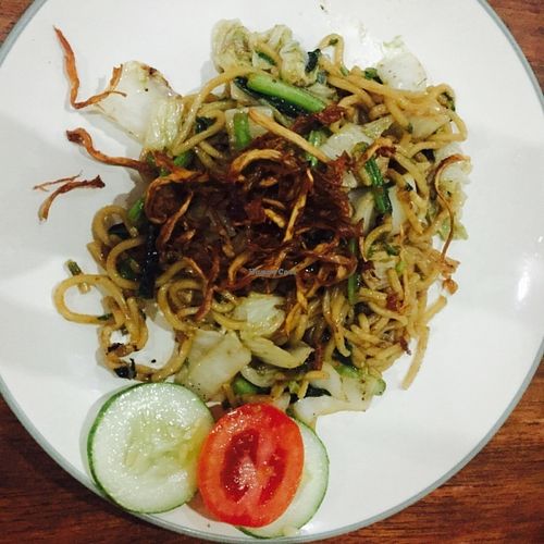 Fried Noodles  at Deity of Miracle Vegan Resto in Kuta