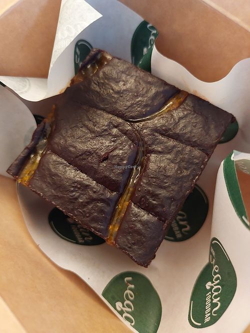 Brownie at Mr. Vegan Foodbar in Nijmegen