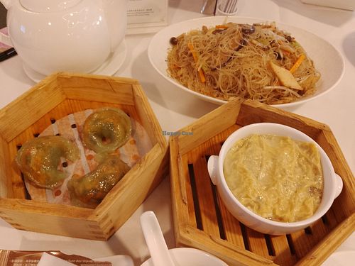 All 3 dishes that were plant based at Regal Terrace 富豪坊 in New Territories