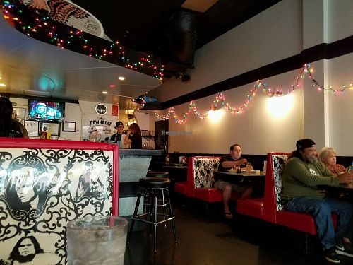 inside at Downbeat Diner and Lounge in Honolulu
