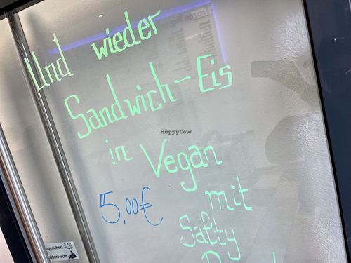 menu at Die Eisbande in Hamburg