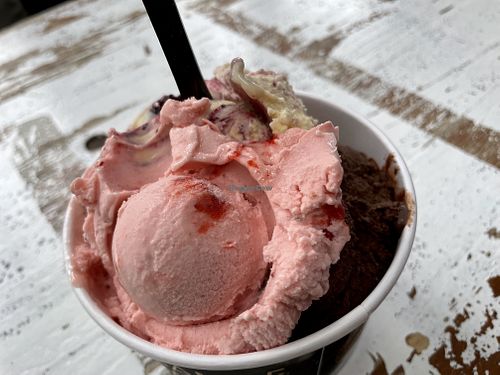 dessert at Die Eisbande in Hamburg