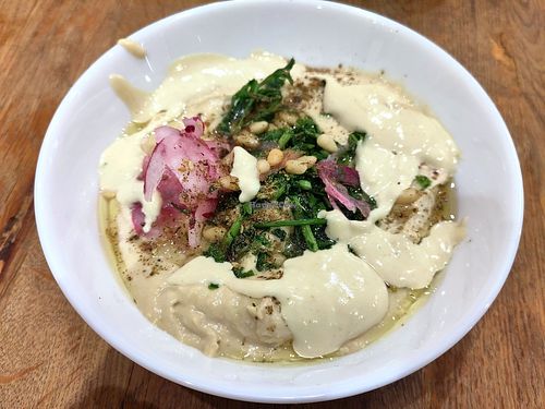 Hummus at Food Sentimentale in Bayonne