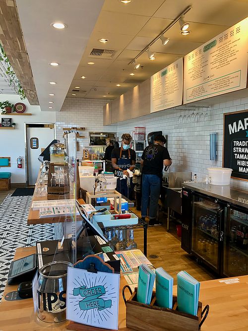 Food prep in progress at Tacotarian in Henderson