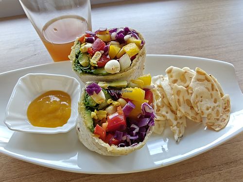 Burrito at Loving Nature Fortunate Coffee Cafe in Central Singapore