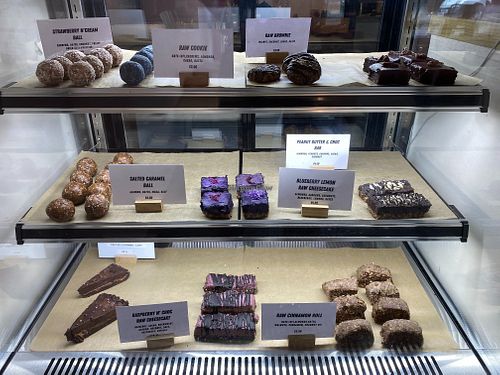 All of their rough food treats.  at Rawlala  in East London