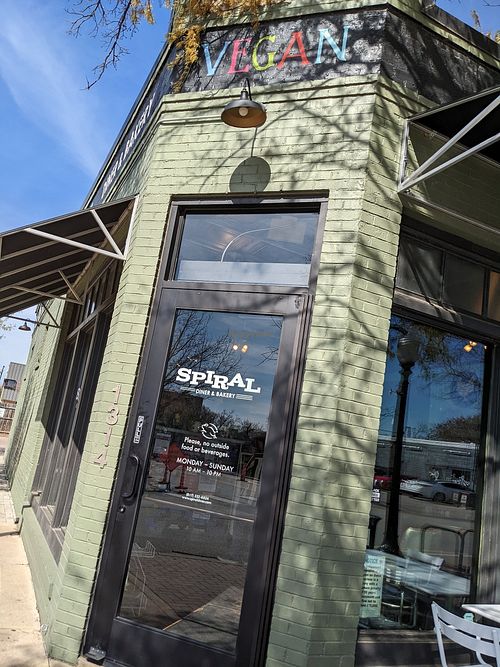 Entry at Spiral Diner & Bakery in Fort Worth