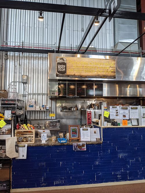 Grandma's Root Cellar in New Bo market at Grandma's Root Cellar in Cedar Rapids