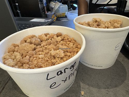  samples  at Crumble Mania  - New Cross in South East London