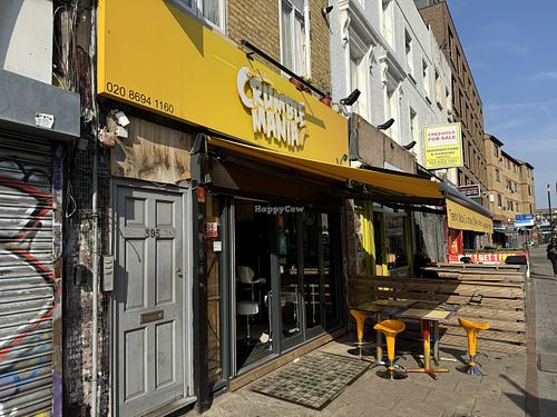 front  at Crumble Mania  - New Cross in South East London