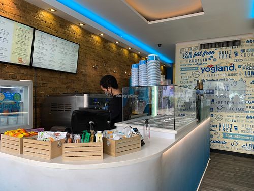 Yogland at Yogland Fit Frozen Dessert in West London
