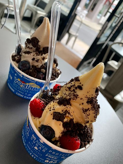 Yogland soft-serve at Yogland Fit Frozen Dessert in West London