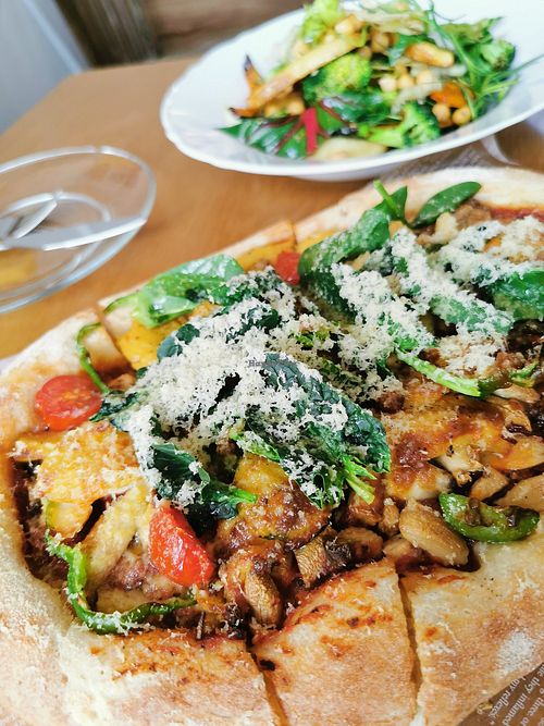 Pizza at Vegan Table in October 10월의 비건테이블 in Gyeonggi-do