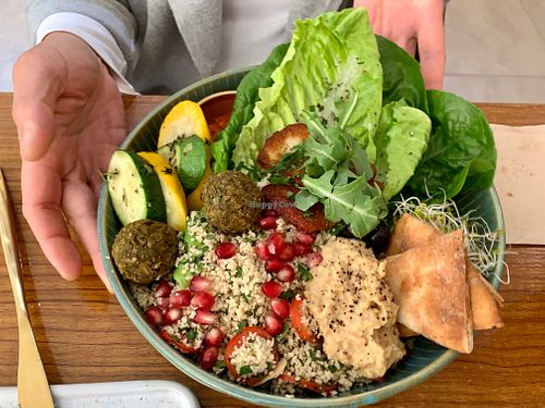 Falafel  at 14 South Lane in Hong Kong Island