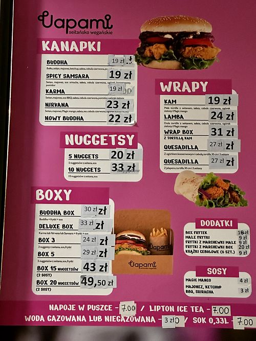   at Uapami - Seitańsko - Food Stand in Warsaw