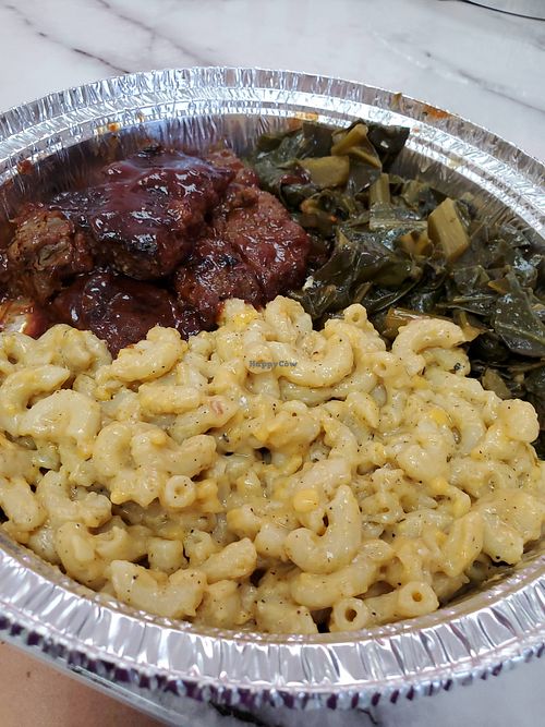 Nana's Soul with jackfruit ribs at Nanas Kitchen in Chandler