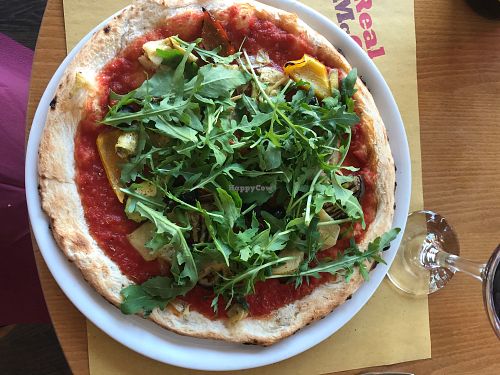 Vegana Pizza at The Real Mc Coy in Parma