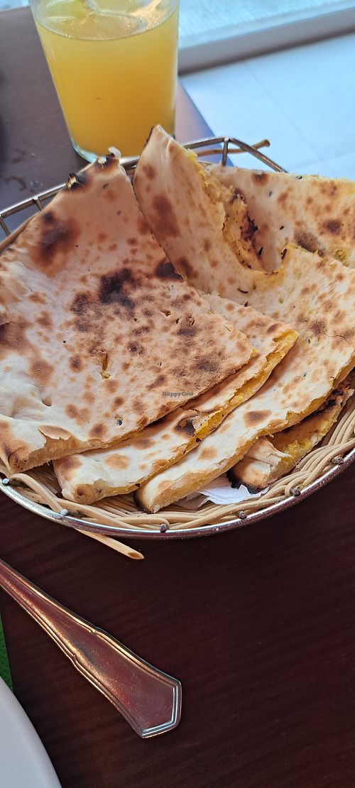 Peshwari naan at The Curry House in Benidorm