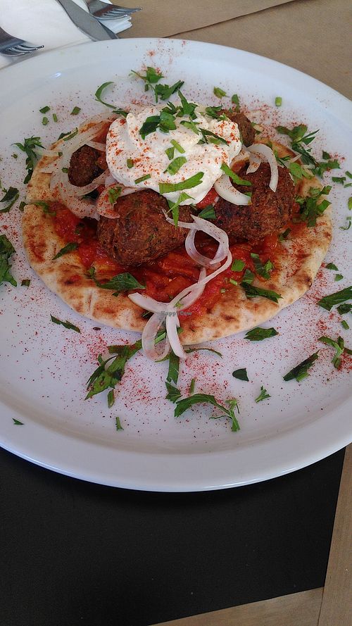 Vegan yiaurtlu at Demetra in Chalkis