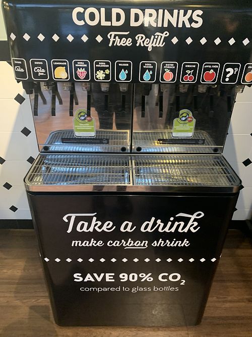 drink options  at Swing Kitchen - Universitätsring in Vienna